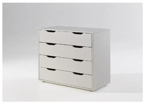 Biała komoda Vipack Pino
