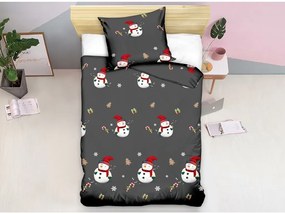 PrzytulneMieszkanie.pl PrzytulneMieszkanie.pl Pościel z mikrofibry BIAŁY BAŁWAN czarna Rozmiar pościeli: 70 x 80 cm | 140 x 200 cm