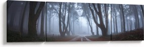 Obraz - W deszczowy dzień (170x50 cm)