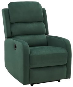 FOTEL ROZKŁADANY PEGAZ VELVET ZIELONY BLUVEL 78 SIGNAL