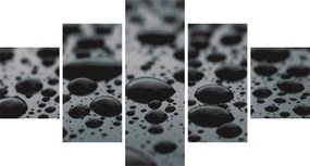 Obraz kropli wody (125x70 cm)