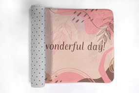 Dywanik antypoślizgowy do łazienki Dywanik antypoślizgowy do łazienki Geometryczne wzory