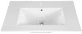 Ceramiczna umywalka meblowa India 60 cm - Biała