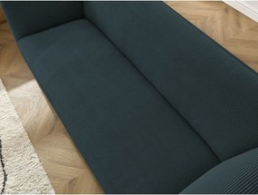 Ciemnoniebieska sztruksowa sofa 242 cm Giorgia – Bobochic Paris