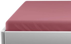 PrzytulneMieszkanie.pl Prześcieradło do łóżeczka Jersey stary róż 70 x 140 cm