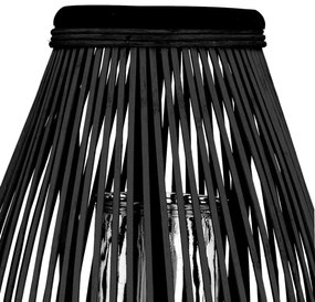 Lampion MASAYA ogrodowy czarny 15x11x61 cm HOMLA