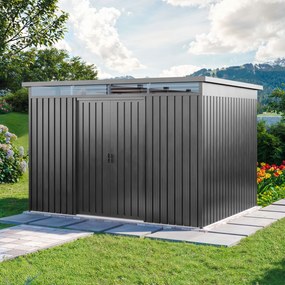 PRIMEYARD 260 x 200 cm Domek narzędziowy, szaroperłowy - (GFPV01012)