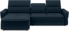 Narożnik MURILLO S Mini z elektryczną regulacją siedziska Lewostronny w tkaninie VOGUE 13 WERSAL