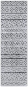 Dywan nowoczesny 3D Elle Collection Gallery Boho szary 80 cm x 240 cm