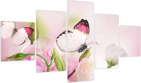 Obraz - Motyl (125x70 cm)