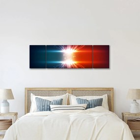Abstrakcyjny obraz aktywnego ładunku (170x50 cm)