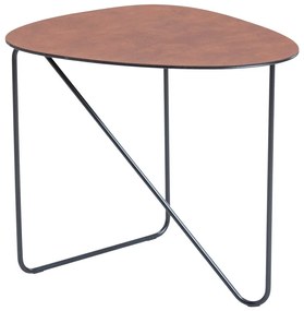 Koniakowy metalowy stolik 37x44 cm Curve M Bull – LIND DNA