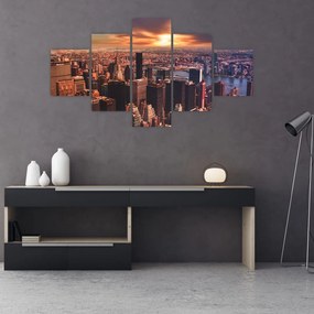 Obraz - Widok na metropolię (125x70 cm)