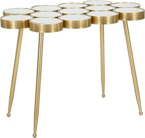 Stolik Konsolowy VKH623, Złoto, 100x55x70 cm, Kendra Home