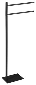 Gedy - Stojak na ręczniki TRILLY 83,5 cm matowa czerń