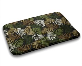 Dywanik antypoślizgowy do łazienki Dywanik antypoślizgowy do łazienki Roślinny wzór