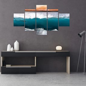 Obraz - Abstrakcja (125x70 cm)
