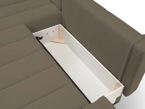 Narożnik wolnostojący BALOO Lewy w tkaninie LAMBI 04