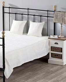 Komplet Milena white 180x260cm pled + 2 poszewki -50%