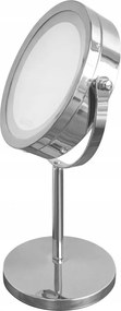 Lusterko Do Makijażu PREMIUM Kosmetyczne POWIĘKSZAJĄCE 10X Podświetlane LED