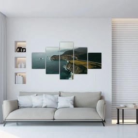 Obraz - Klif w oceanie (125x70 cm)