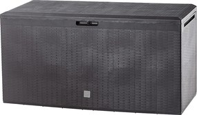 KADAX Skrzynia ogrodowa Megara 290L, ciemny brąz