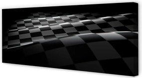 Obraz canvas na ścianę Flaga w Szachownicę