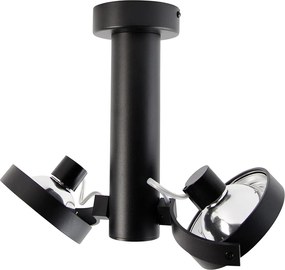 Nowoczesny reflektor czarny regulowany 2-punktowy - Goes