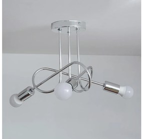 Lampa sufitowa natynkowa OXFORD 3xE27/15W/230V, błyszczący chrom