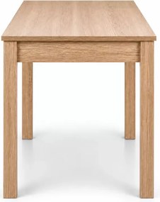 Prostokątny stół Savio 120x68 cm z płyty laminowanej w kolorze dębu lub białym