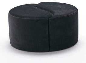 Stołek Alis Pouf Czarny