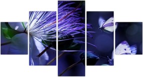 Obraz - Tropikalny kwiat (125x70 cm)