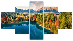 Obraz - Jezioro Urisee, Austria (125x70 cm)