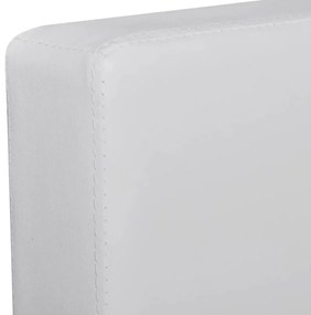 Biała elegancka sofa 3-osobowa – Senzo