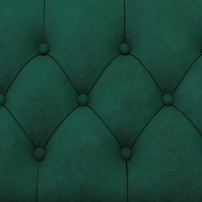 Ciemnozielona aksamitna rozkładana sofa 236 cm Felix – Støraa
