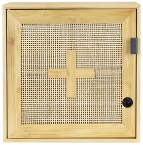 Apteczka ALLEGRE BAMBOO, 30 x 30 cm, WENKO