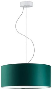 Okrągły żyrandol z abażurem 40 cm - T5-K46