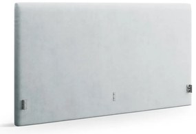 Jasnoszary tapicerowany zagłówek 170,5x100 cm Remo – Micadoni