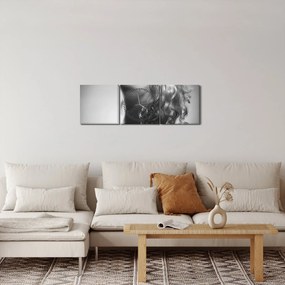 Obraz - Kobiecy akt (z zegarem) (90x30 cm)
