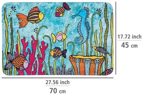 Tekstylny dywanik łazienkowy 45x70 cm Rollin'Art Ocean Life – Wenko