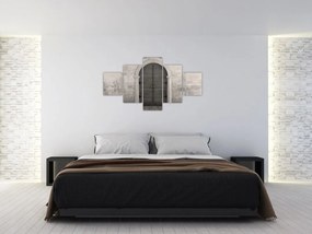 Obraz - Tajemnicze drzwi (125x70 cm)