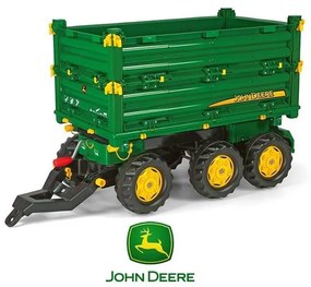 Rolly toys przyczepa wywrotka rolly multi john deere 3 osiowa