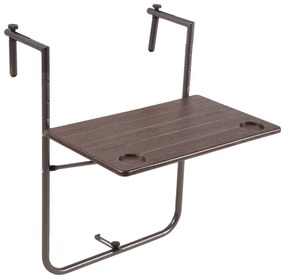 Wiszący stolik balkonowy 60x60 cm Tabora – Garden Pleasure