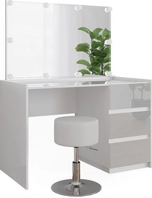 Toaletka biały wysoki połysk 120x60x78.6 marla