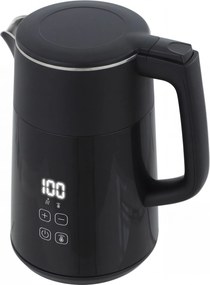 HOMCOM Elektryczny czajnik, 1,7 l, szybkie gotowanie, 2200 W, z wyświetlaczem LED, funkcją podtrzymywania ciepła, zabezpieczeniem przed suchobiegiem, bez PTFE | Aosom PL