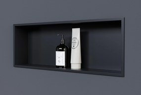 Półka wnękowa ścienna ze stali nierdzewnej NT206010X20 x 60 x 10 cm