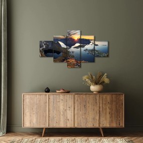 Obraz - Krajobraz górski, Norwegia (125x70 cm)
