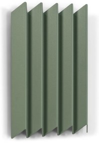 Zielonoszary metalowy wieszak ścienny Sensu – Spinder Design