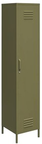 Zielona metalowa szafka 37x182 cm Bradford – Støraa