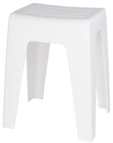 Biały taboret Wenko Kumba